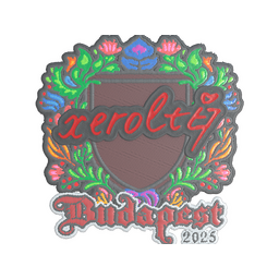 xerolte (Embroidered) | Budapest 2025