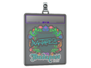Sticker Slab | XANTARES (Embroidered) | Budapest 2025