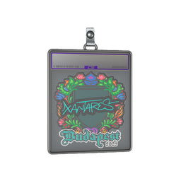 Sticker Slab | XANTARES (Embroidered) | Budapest 2025