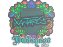 Sticker | XANTARES (Embroidered) | Budapest 2025