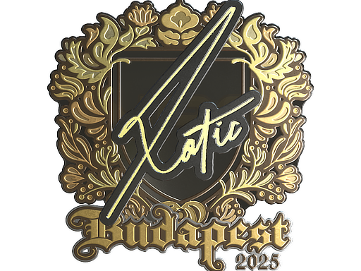 Sticker | XotiC (Gold) | Budapest 2025