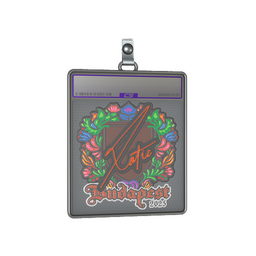 Sticker Slab | XotiC (Embroidered) | Budapest 2025