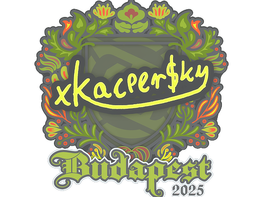 Sticker | xKacpersky | Budapest 2025