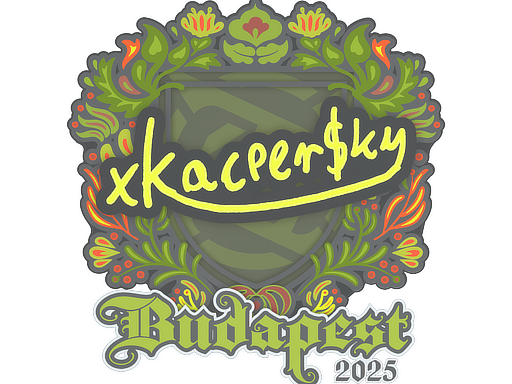 Sticker | xKacpersky | Budapest 2025