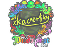 Sticker | xKacpersky (Holo) | Budapest 2025