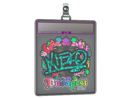 Sticker Slab | xiELO (Holo) | Budapest 2025