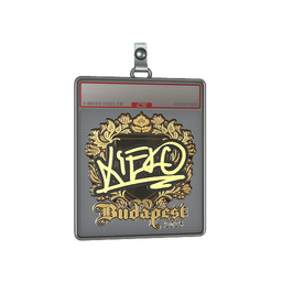 Sticker Slab | xiELO (Gold) | Budapest 2025