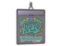 Sticker Slab | xiELO (Embroidered) | Budapest 2025