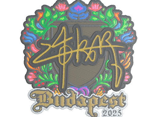 Sticker | z4KR (Embroidered) | Budapest 2025