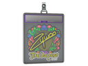 Sticker Slab | ZywOo (Embroidered) | Budapest 2025
