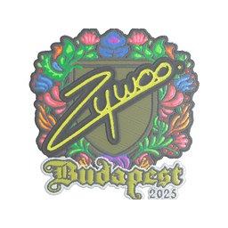ZywOo (Embroidered) | Budapest 2025
