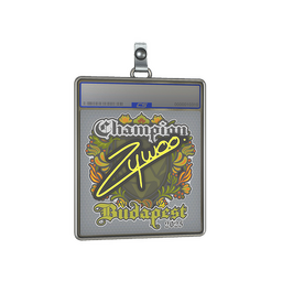 Sticker Slab | ZywOo (Champion) | Budapest 2025