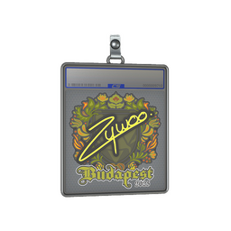 Sticker Slab | ZywOo | Budapest 2025