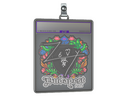 Sticker Slab | zevy (Embroidered) | Budapest 2025