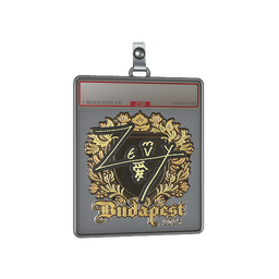 Sticker Slab | zevy (Gold) | Budapest 2025