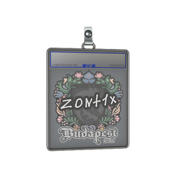 Sticker Slab | zont1x | Budapest 2025