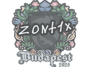 Sticker | zont1x | Budapest 2025