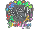 Sticker | zweih (Holo) | Budapest 2025