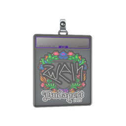 Sticker Slab | zweih (Embroidered) | Budapest 2025