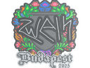 Sticker | zweih (Embroidered) | Budapest 2025