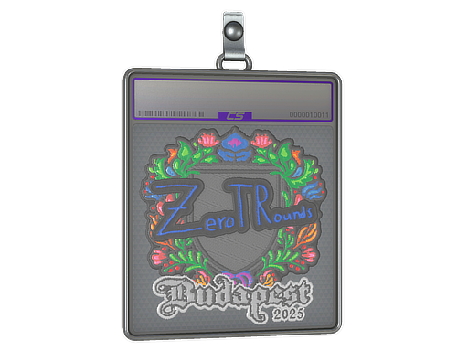 Sticker Slab | ztr (Embroidered) | Budapest 2025