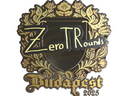 Sticker | ztr (Gold) | Budapest 2025