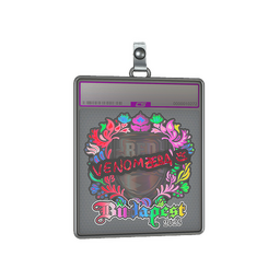 Sticker Slab | venomzera (Holo) | Budapest 2025