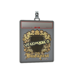 Sticker Slab | venomzera (Gold) | Budapest 2025