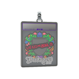 Sticker Slab | venomzera (Embroidered) | Budapest 2025