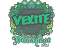 Sticker | vexite | Budapest 2025
