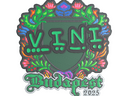 Sticker | VINI (Embroidered) | Budapest 2025