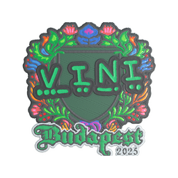 VINI (Embroidered) | Budapest 2025