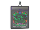 Sticker Slab | VINI (Embroidered) | Budapest 2025