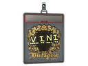 Sticker Slab | VINI (Gold) | Budapest 2025