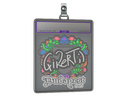 Sticker Slab | qikert (Embroidered) | Budapest 2025