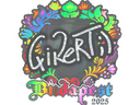 Sticker | qikert (Holo) | Budapest 2025