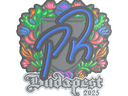 Sticker | PR (Embroidered) | Budapest 2025