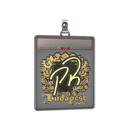 Sticker Slab | PR (Gold) | Budapest 2025