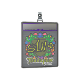 Sticker Slab | s1n (Embroidered) | Budapest 2025