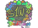 Sticker | s1n (Holo) | Budapest 2025