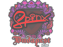 Sticker | Spinx | Budapest 2025