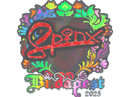 Sticker | Spinx (Holo) | Budapest 2025