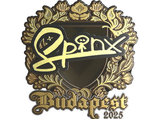 Sticker | Spinx (Gold) | Budapest 2025