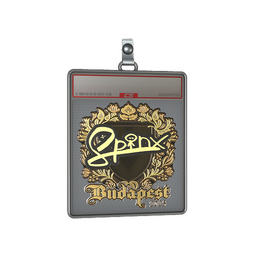 Sticker Slab | Spinx (Gold) | Budapest 2025