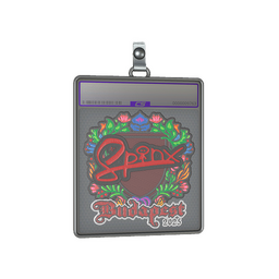 Sticker Slab | Spinx (Embroidered) | Budapest 2025