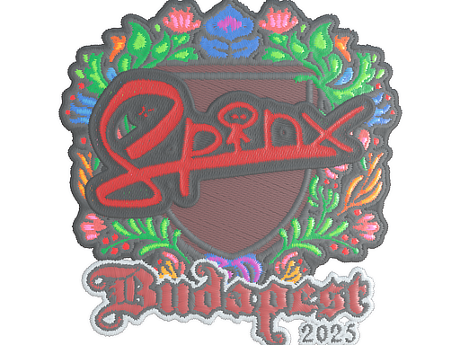 Sticker | Spinx (Embroidered) | Budapest 2025