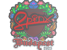 Sticker | Spinx (Embroidered) | Budapest 2025