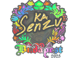 Sticker | Senzu (Holo) | Budapest 2025