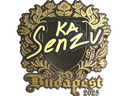 Sticker | Senzu (Gold) | Budapest 2025
