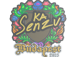 Sticker | Senzu (Embroidered) | Budapest 2025